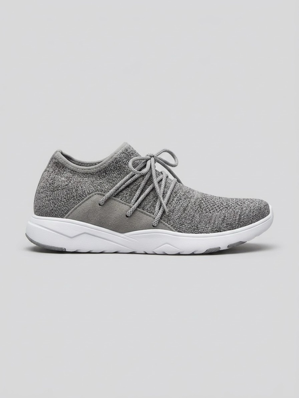 Vessi Everyday Classic Waterproof Knit Sneakers Grey White